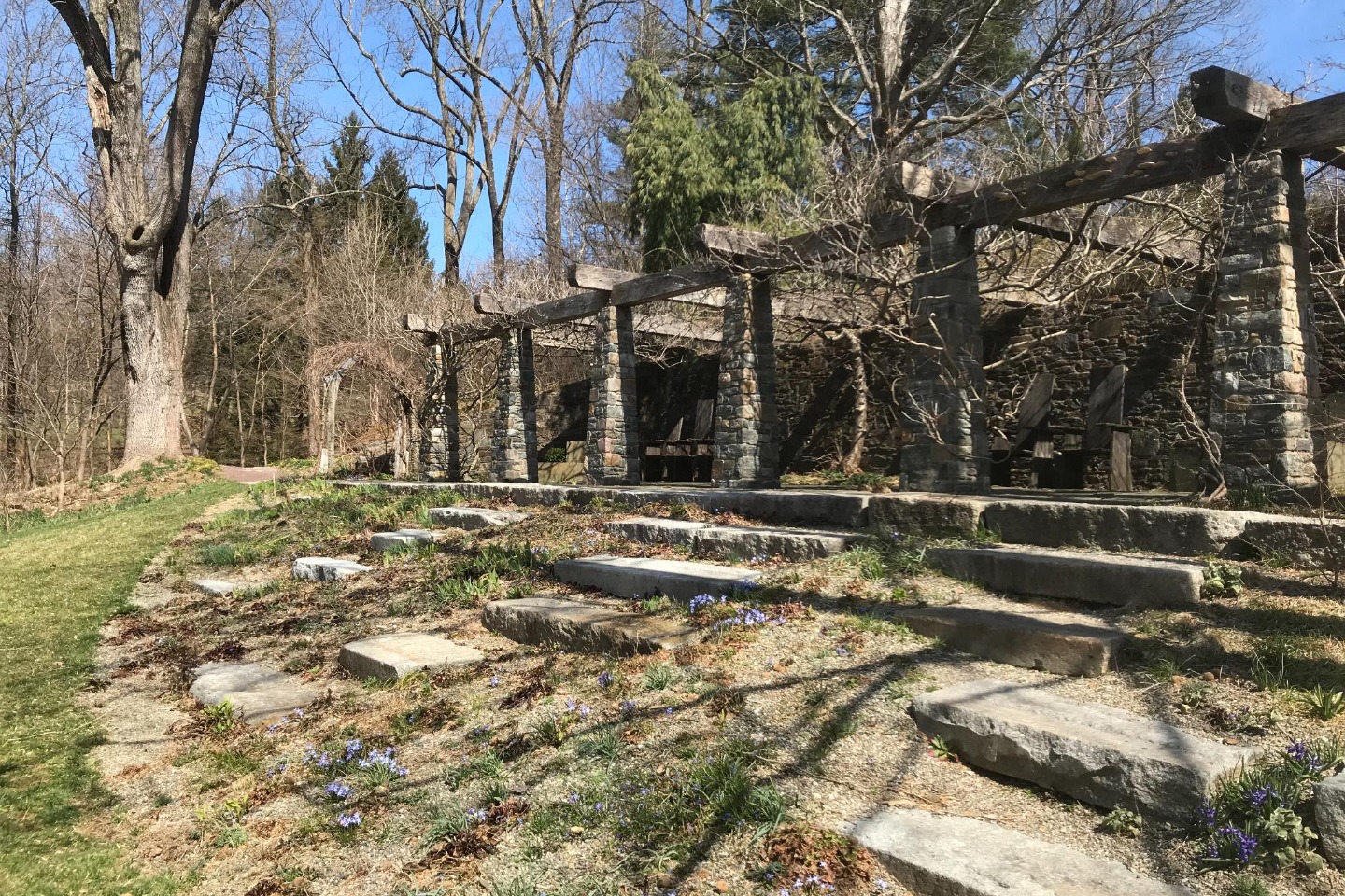 Alta provided Civil Engineering & Land Development, Structural Engineering, and Land Survey services for the rehabilitation and restoration of this arbor at the beautiful Chanticleer Gardens.